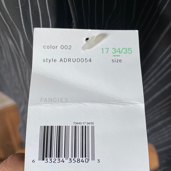 axcess Men's Modern Fit Striped Shirts 100% Cotton NEW - Picture 6 of 6